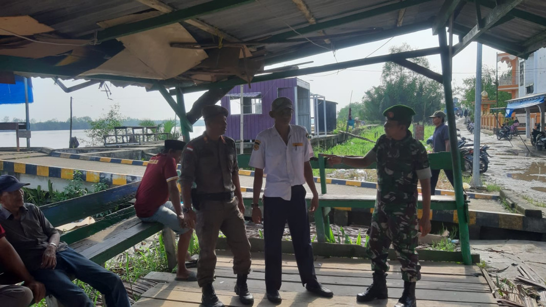 Melalui Komsos, Koramil 07/Reteh Dapat Jaga Kebersamaan dan Saling Bersilaturahmi Antar Sesama di Binaan