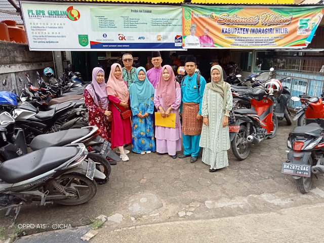 Diskop UKM Inhil Kunjungi BPR Gemilang dan Koperasi Husada