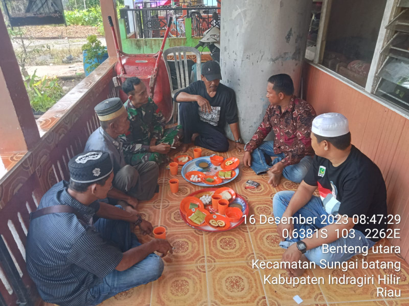 Koramil 07/Reteh Praka Dharma Mewaspadai Lahan dan Hutan Bersama Warga