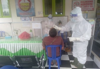 Puluhan Tenaga Kesehatan di Puskesmas Sungai Salak di Rapid Tes, Hasilnya Mengejutkan!