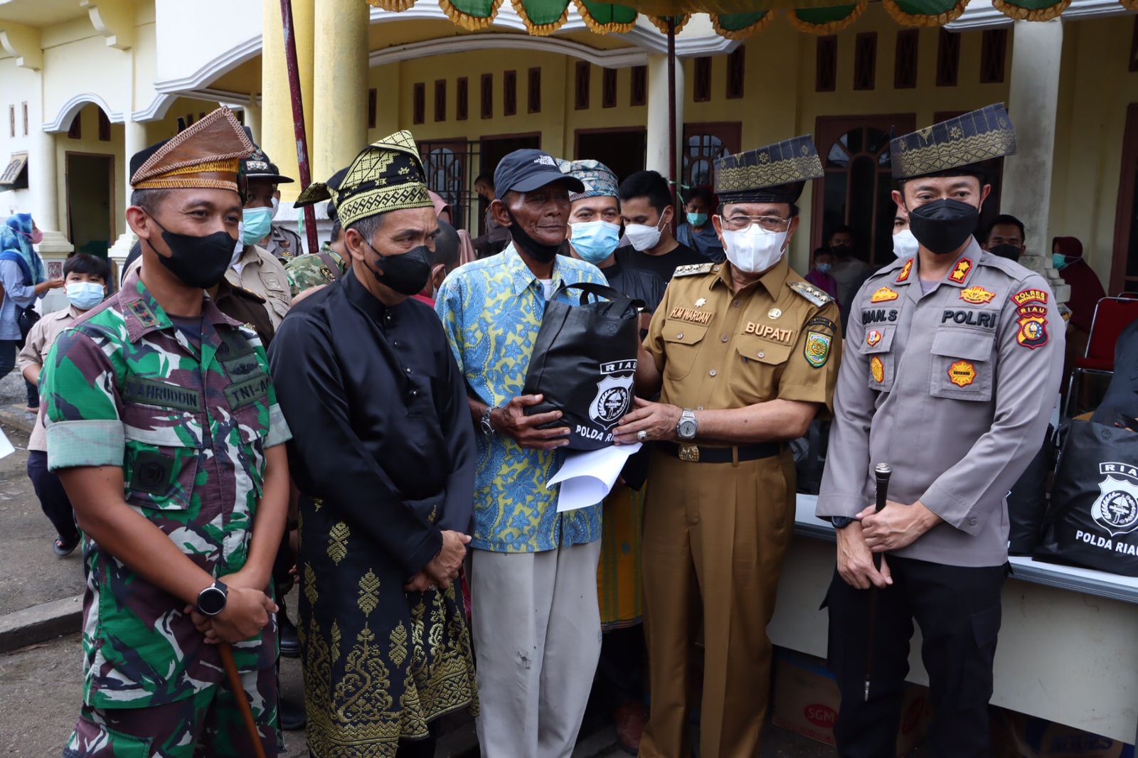 Sukses Digelar, Ketua MKA LAMR Inhil: Kegiatan Vaksinasi Ini Bisa Dicontoh Tingkat Kecamatan Hingga 