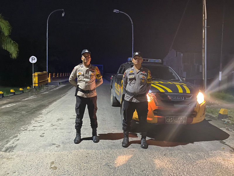 Jamin Kamtibmas Selama Pilkada 2024, Polsek Kempas Gencar Patroli Siang Malam