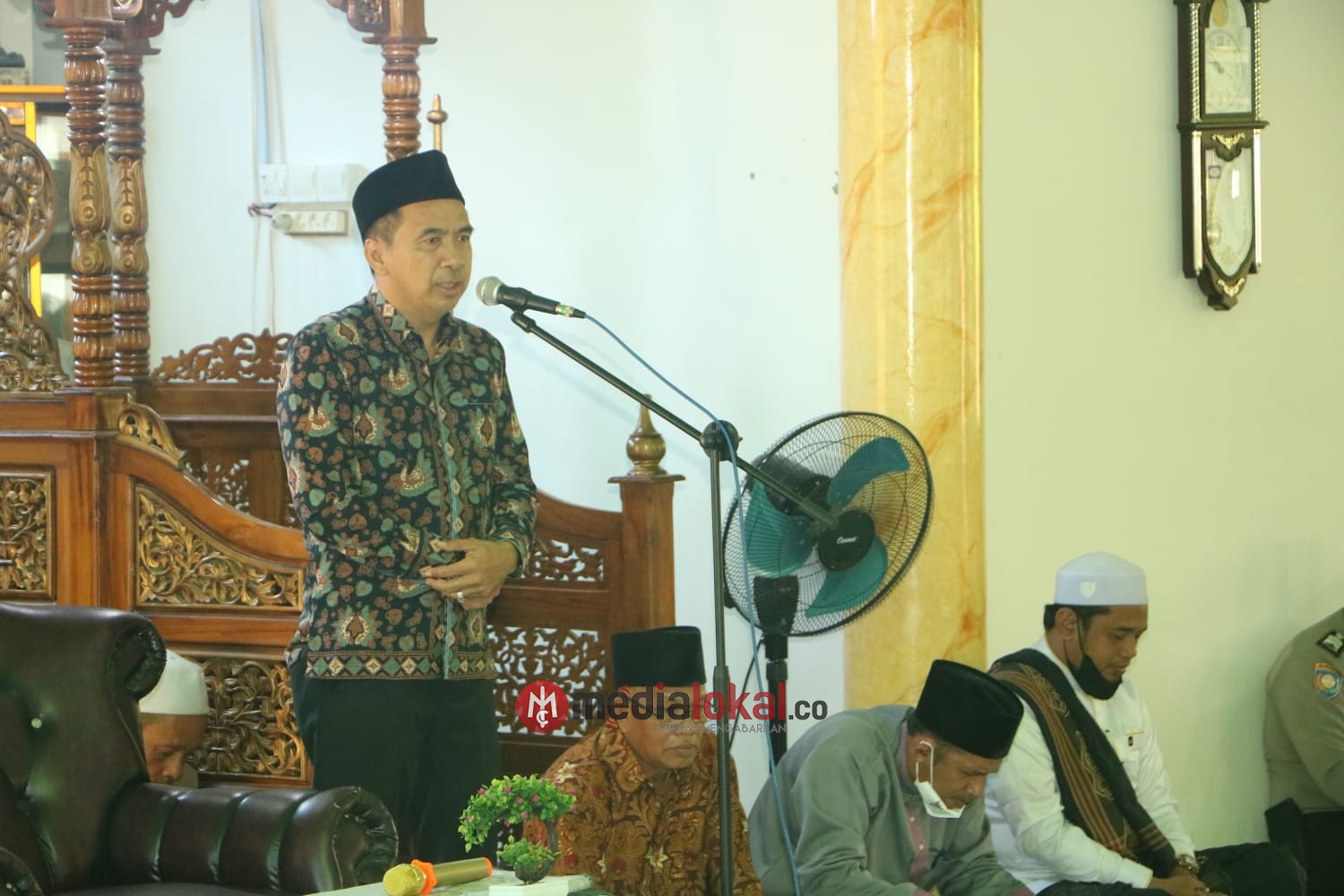 Hadiri Peringatan Isra' Mi'raj di Teluk Lanjut, Ini Kata Ketua DPRD Inhil