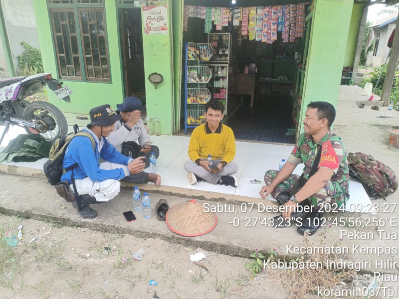 Babinsa Koramil 03/Tpl Kopka RH Tambunan: Meningkatkan Keamanan dan Ketertiban Masyarakat Desa Harapan Jaya