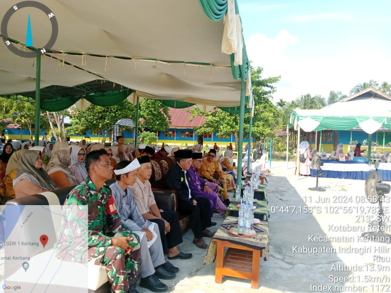 Danramil 09/Kmg Hadiri Gelar Karya P5 Berupa Panen Karya