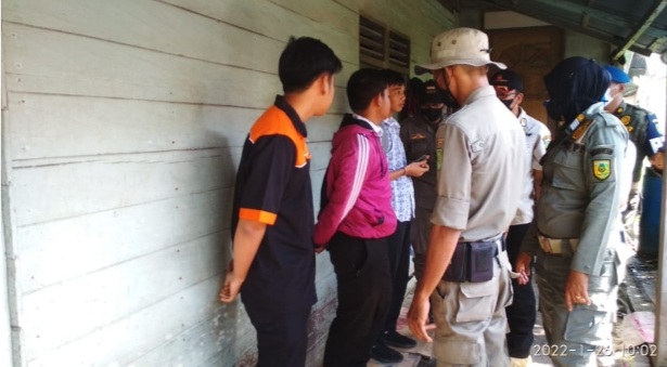 Bolos Sekolah dan Kedapatan Merokok serta Maen Game, 4 Pelajar di Inhil ini Diangkut Satpol PP