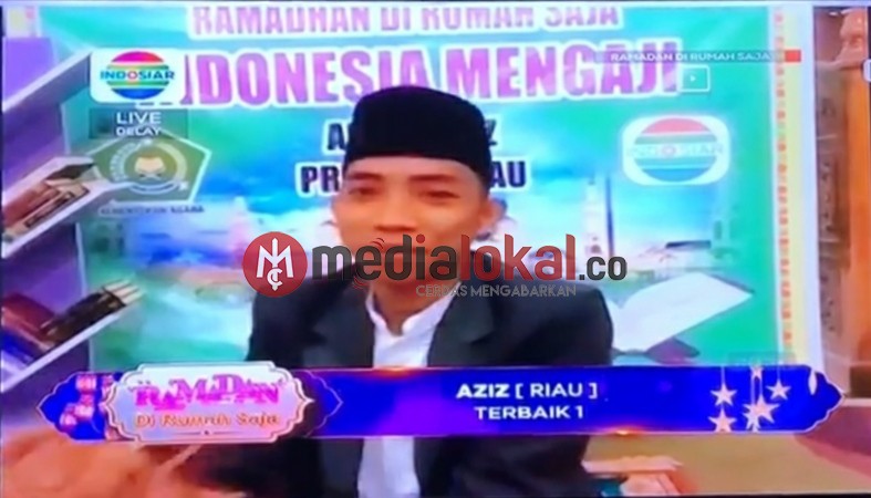 Putra Inhil Sabet Juara 1 Qori Terbaik Indonesia Mengaji Indosiar 2020 dan Melesat MTQ Internasional
