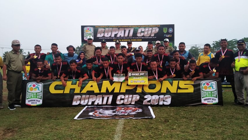 Final Bupati Cup 2019, PS Pelangiran 'Laskar Bonita' Lukai PS Gaung