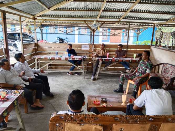 Giat Komsos Babinsa Membangun Komunikasi Dialogis Dengan Tokoh Masyarakat