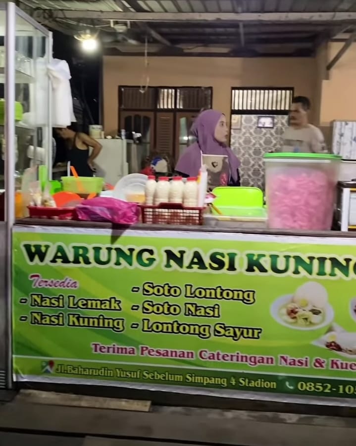 Nasi Kuning 77 Murah meriah, Bikin kenyang