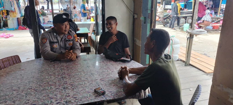 Bripka Iwan Riyadi Laksanakan Cooling System Dalam Rangka Operasi Mantap Praja  2024