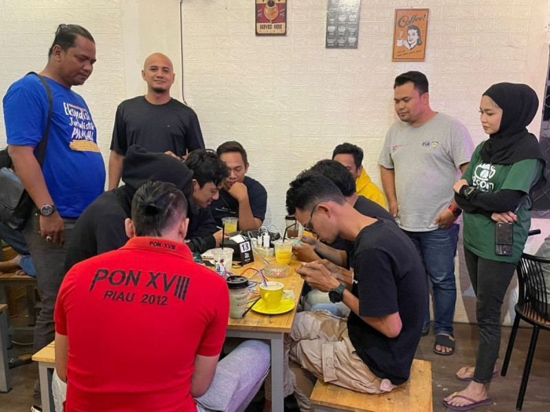 Masuk 16 Besar, Semangat Gamers Terus Semarakkan HPN Riau di Inhil