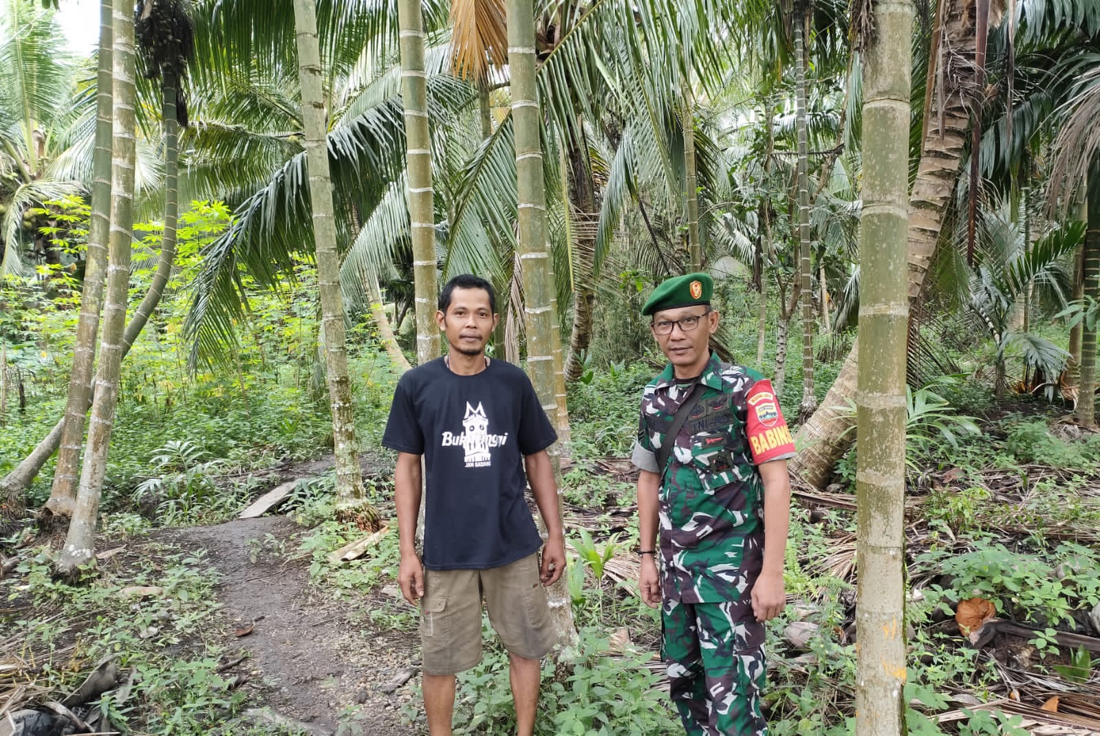 Babinsa Koramil 04/Kuindra Bersama MPA Rutin Turun Lakukan Patroli