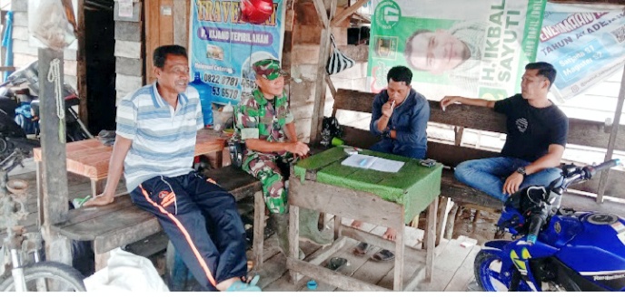 Serka Maihasan Laksanakan Pendampingan SDM di Kelurahan Benteng, Pererat Kemanunggalan TNI-Rakyat