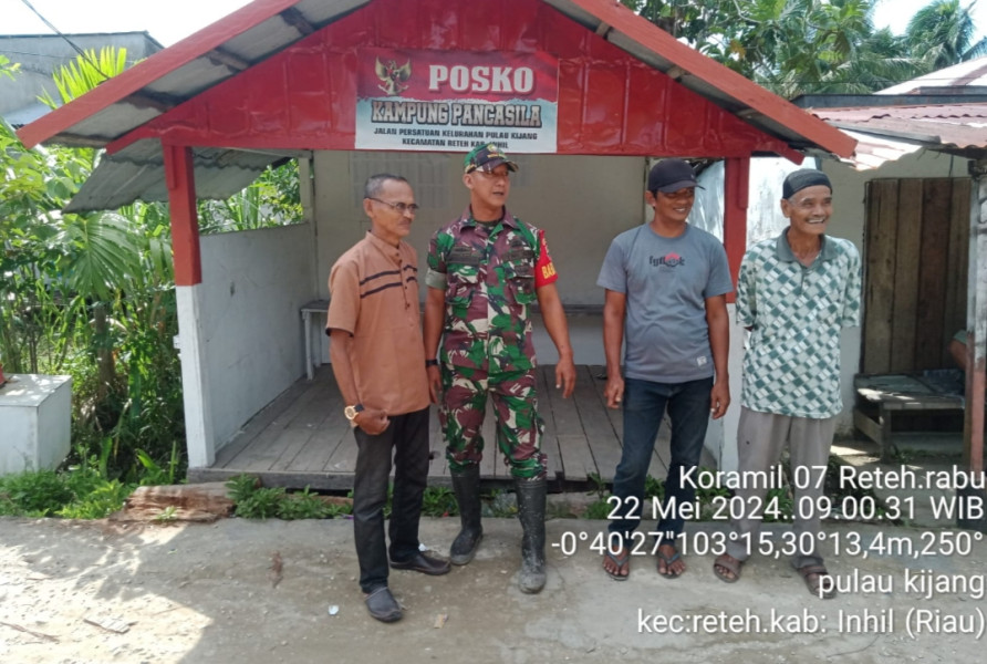 Serda Johansyah Komsos di Kampung Pancasila