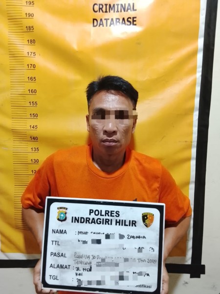 Polres Inhil Ungkap Kasus Narkotika 511,3 Gram Shabu, Seorang Pengedar Diamankan