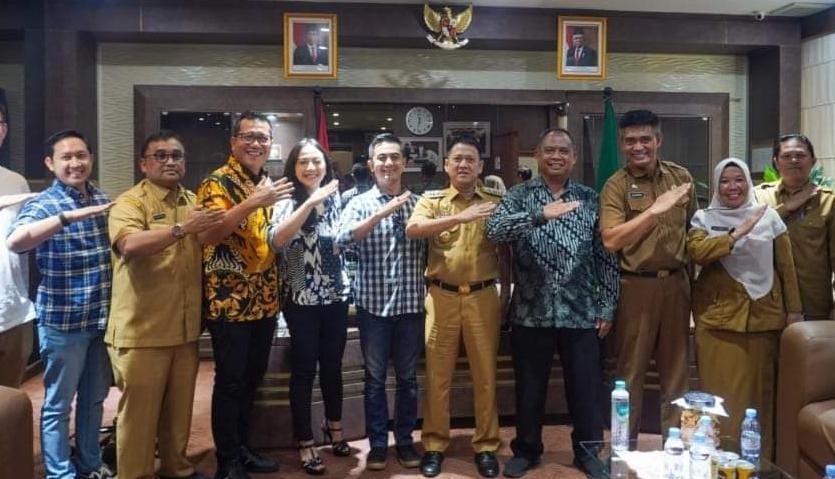 Menarik Simpati Pengolahan Sampah, Pemerintah Sleman Kunjungi Kampar