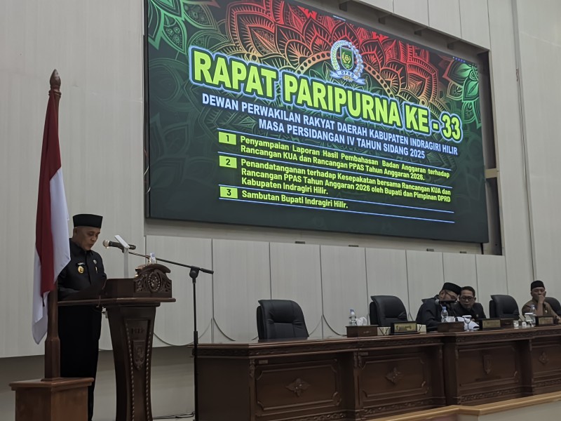 Banggar DPRD Inhil sepakat Batalkan Rencana Pinjaman Daerah Rp200 Miliar Tahun 2026