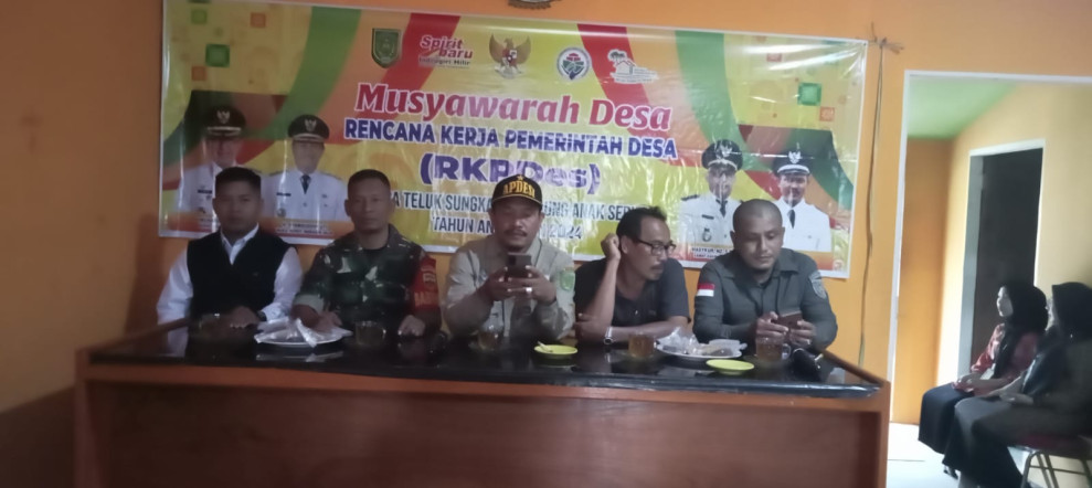 Musyawarah RKP Desa Anggaran Tahun 2024 Yang Didampingi Langsung Bhabinsa 05/Gas