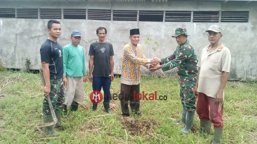 Perindah Desa Sasaran, Ini yang Dilakukan Satgas TMMD ke 106 Kodim 0314/Inhil