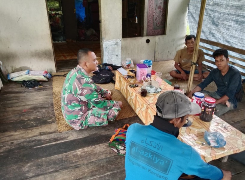 Kegiatan SDM Babinsa Koramil 07/Reteh: Meningkatkan Kesadaran dan Partisipasi Warga