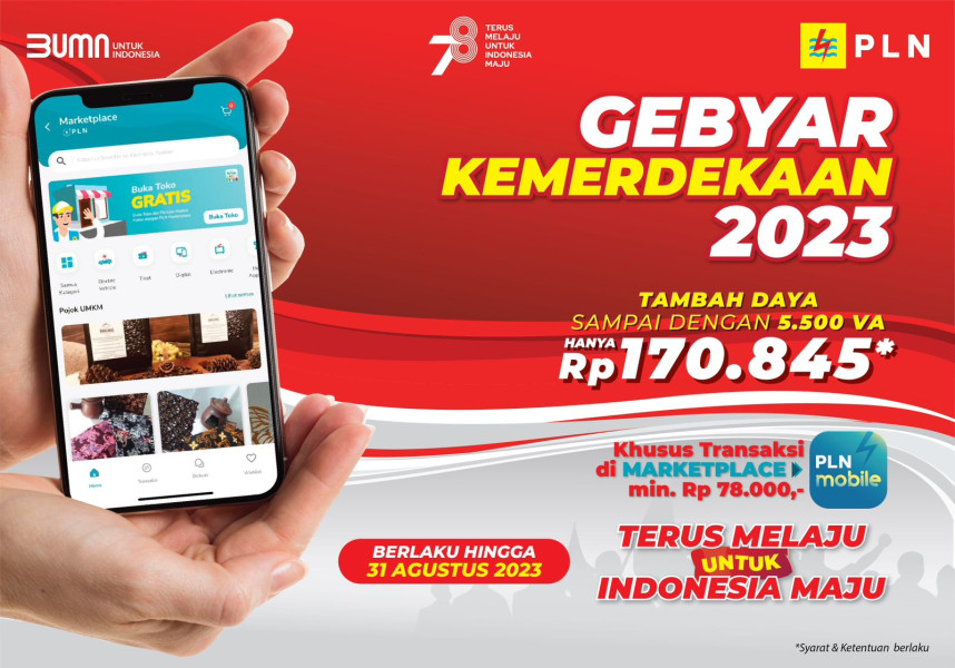 Dalam Sepekan, Promo Tambah Daya Listrik PLN Diserbu hampir 30.000 Pelanggan