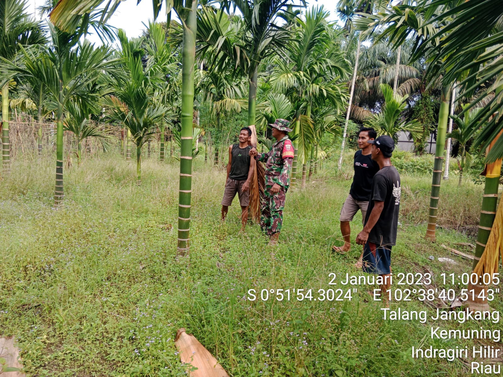 Pencegahan Karlahut Terus Dilakukan Oleh Babinsa Koramil 09/Kemuning