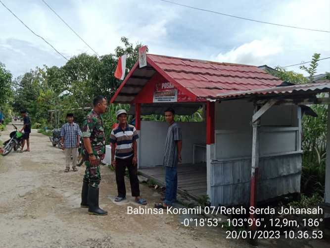 Serda Johansah Laksanakan Komsos Sekaligus Sosialisasi Bahaya Narkoba