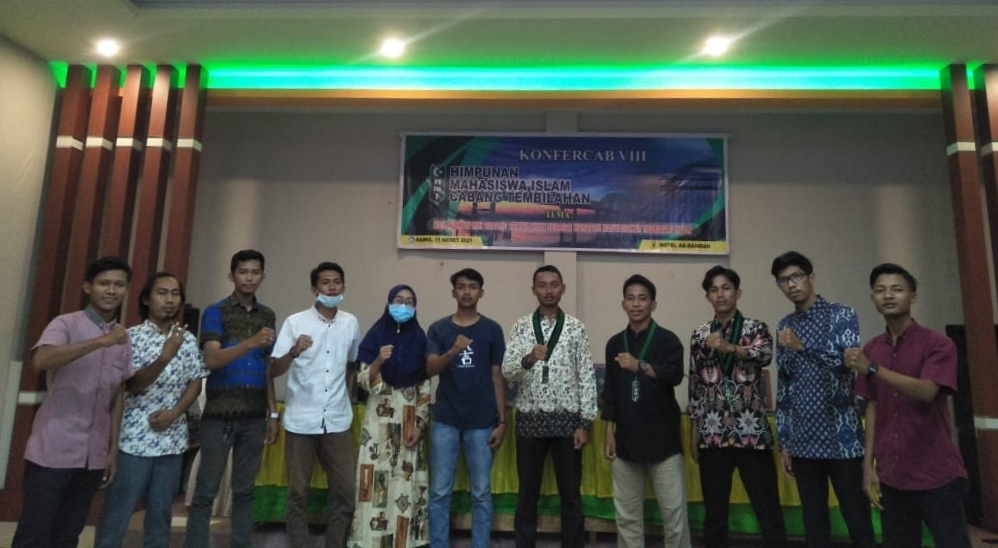 Hasil Konfercab ke-VIII, Ini Wajah Baru Ketum HMI Cabang Tembilahan