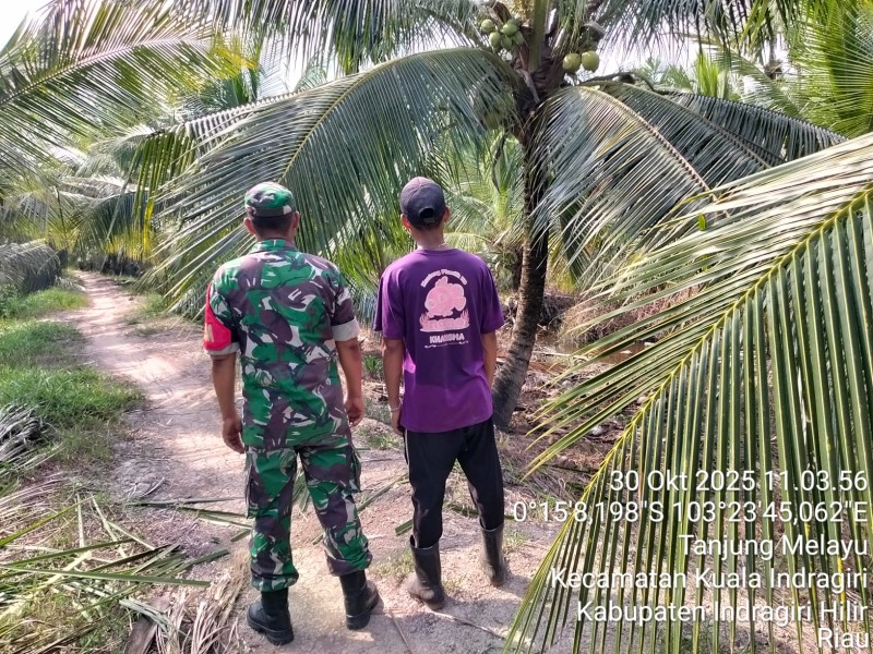 Babinsa Koramil 04/Kuindra Tingkatkan Kesadaran Masyarakat Melalui Patroli Tapal Batas Babinsa Koramil 04/Kuindra Tingkatkan Kesadaran Masyarakat Melalui Patroli Tapal Batas