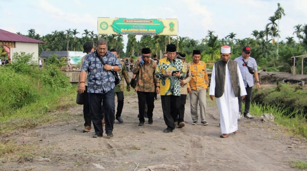 Bupati Inhil Sambangi Pondok Pesantren Tahfidz Quran Darul Kalam Pelangiran