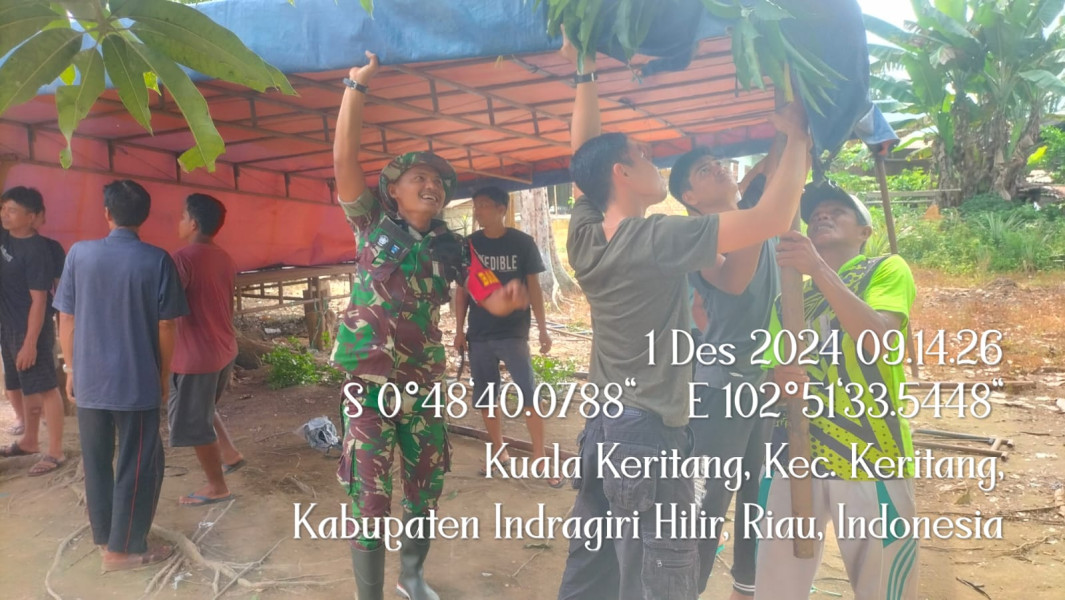 Dengan Komsos, Babinsa Koramil 09/Kmg Jalin Kedekatan Dengan Masyarakat Setempat