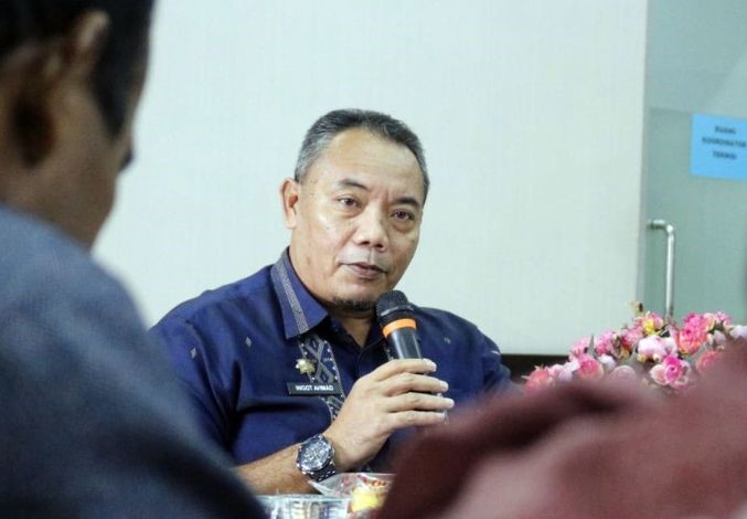 Sosialisasikan Jam Buang Sampah DLHK Pekanbaru Harapkan Kerjasama Camat dan Lurah