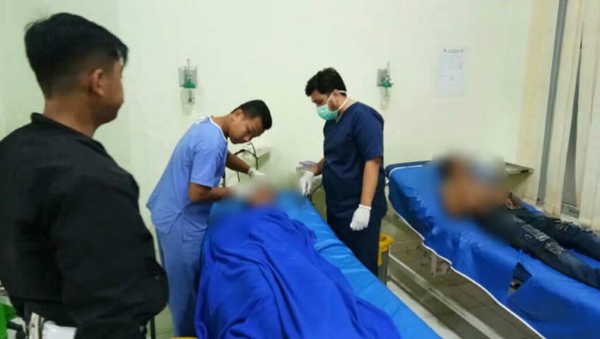 Tragis...! Tabrakan Maut di Jalan Tanjung Harapan Tembilahan, 1 Orang Meninggal Dunia 