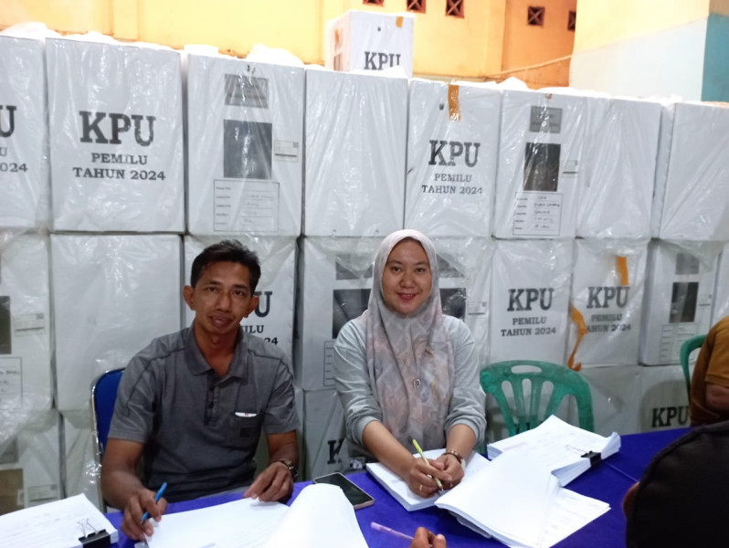 Penyampaian Rekapitulasi di Tingkat Kabupaten Berjalan Lancar, PPK Kecamatan Gaung Ucapkan Terimakasih Kepada Semua Pihak