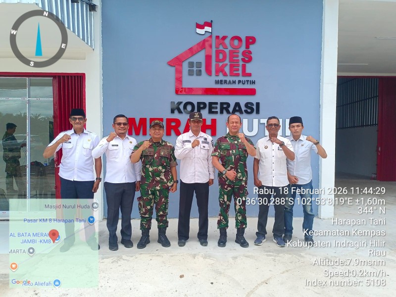 DANRAMIL 03/TEMPULING JEMPUT GELORA PROGRAM KDKMP, IKUTI ZOOM TERPUSAT BERSAMA WAKIL PANGLIMA TNI