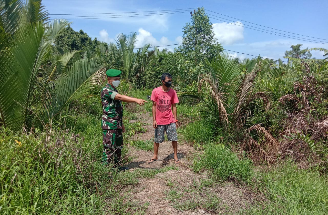 Serda Ronal Manalu Tidak Bosan-bosan Menghimbau Warga Agar Tetap Menjaga Hutan dan Lahan