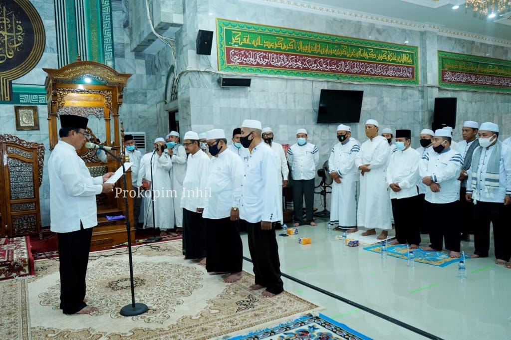 Sempena Peringatan Maulid Nabi, Bupati Inhil Lantik IPHI 