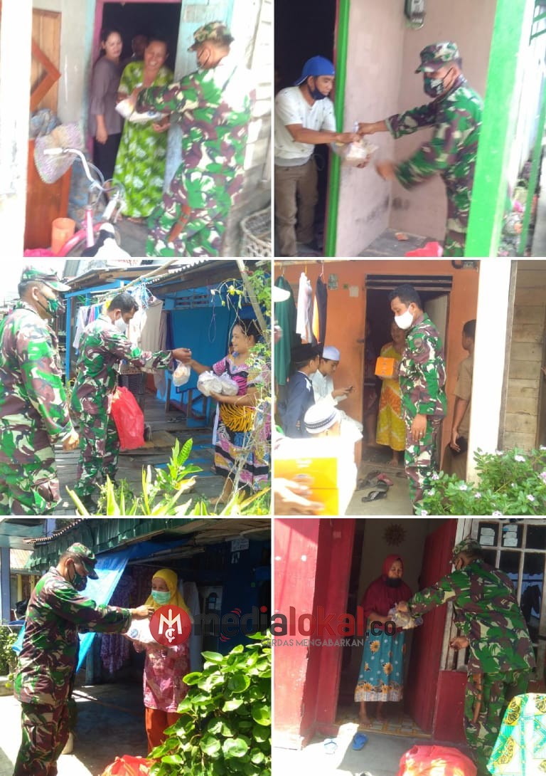 Kodim 0314/Inhil Ajak Masyarakat yang Berkecukupan untuk Berbagi