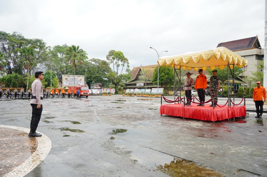 Pemkab Inhil Gelar Apel Kesiapsiagaan, Antisipasi Karhutla di Musim Kemarau