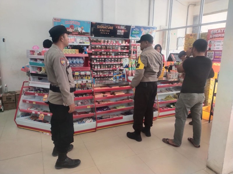 Polsek Kempas Gencar Patroli Objek Vital, Antisipasi Tindak Kejahatan dan Premanisme