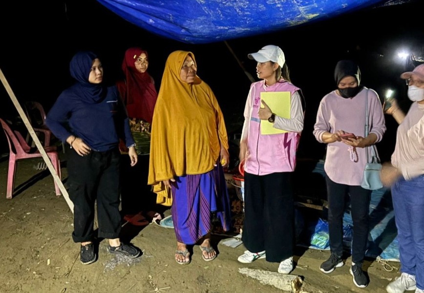 Di Tengah Recovery Tower PLN, Srikandi dan PIKK Hadirkan Aksi Kemanusiaan untuk Warga Sungai Liput Aceh Tamiang