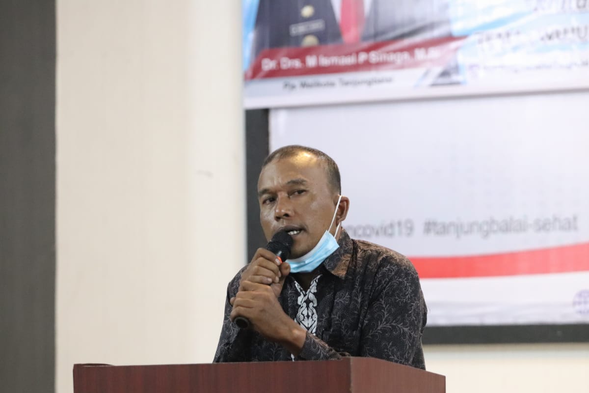 Di Tengah Pandemi, PWI Tanjungbalai Laksanakan Bhakti Sosial 