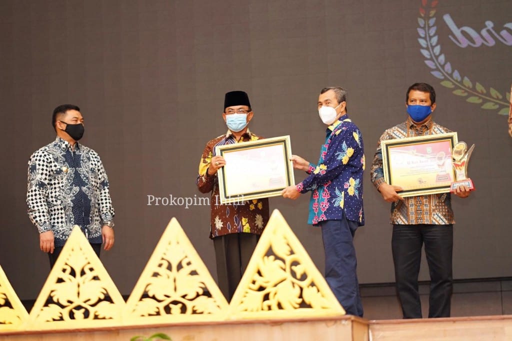Anugerah Keterbukaan Informasi Publik, Inhil Sabet Peringkat II KI Award Riau 2020