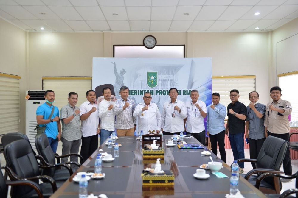 Wagubri Terima Audiensi Ikatan Pemuda Kampar Riau, Ini yang Dibicarakan
