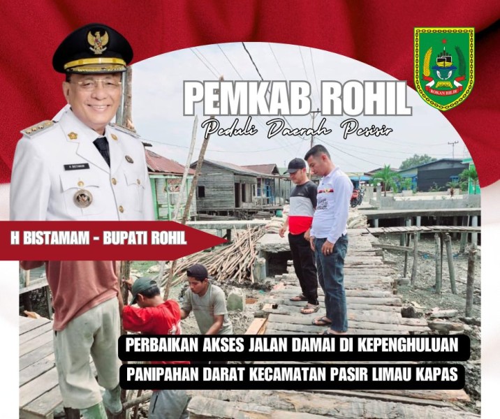 Akses Vital Panipahan Darat Dibenahi, Warga Apresiasi Langkah Pemkab Rohil Akses Vital Panipahan Darat Dibenahi, Warga Apresiasi Langkah Pemkab Rohil