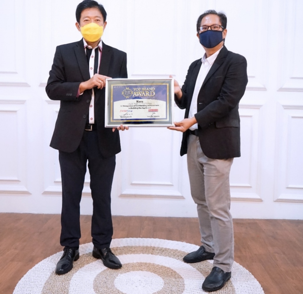 KARA Raih Kembali Predikat Top Brand 2021