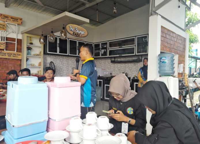 Dihari Jumat Berkah, Bea dan Cukai Tembilahan Kopi Pagi Bersama Awak Media