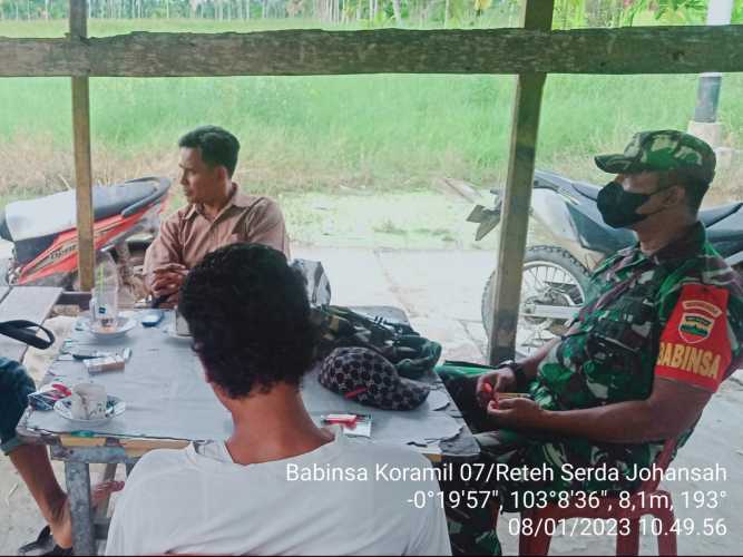 Serda Johansah Ingatkan Warga Terkait Membuka Lahan Jangan Sembarangan