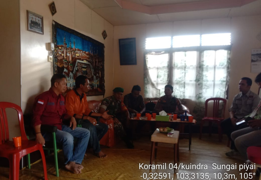 Rutin Laksanakan Komsos Sebagai Bentuk Kepedulian Koramil 04/Kuindra Kepada Masyarakat